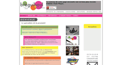 Desktop Screenshot of breguiboul-distrib.com